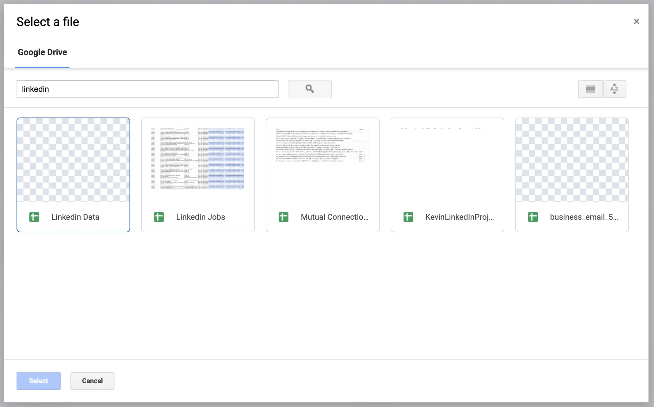 Create automation step 3: Spreadsheet